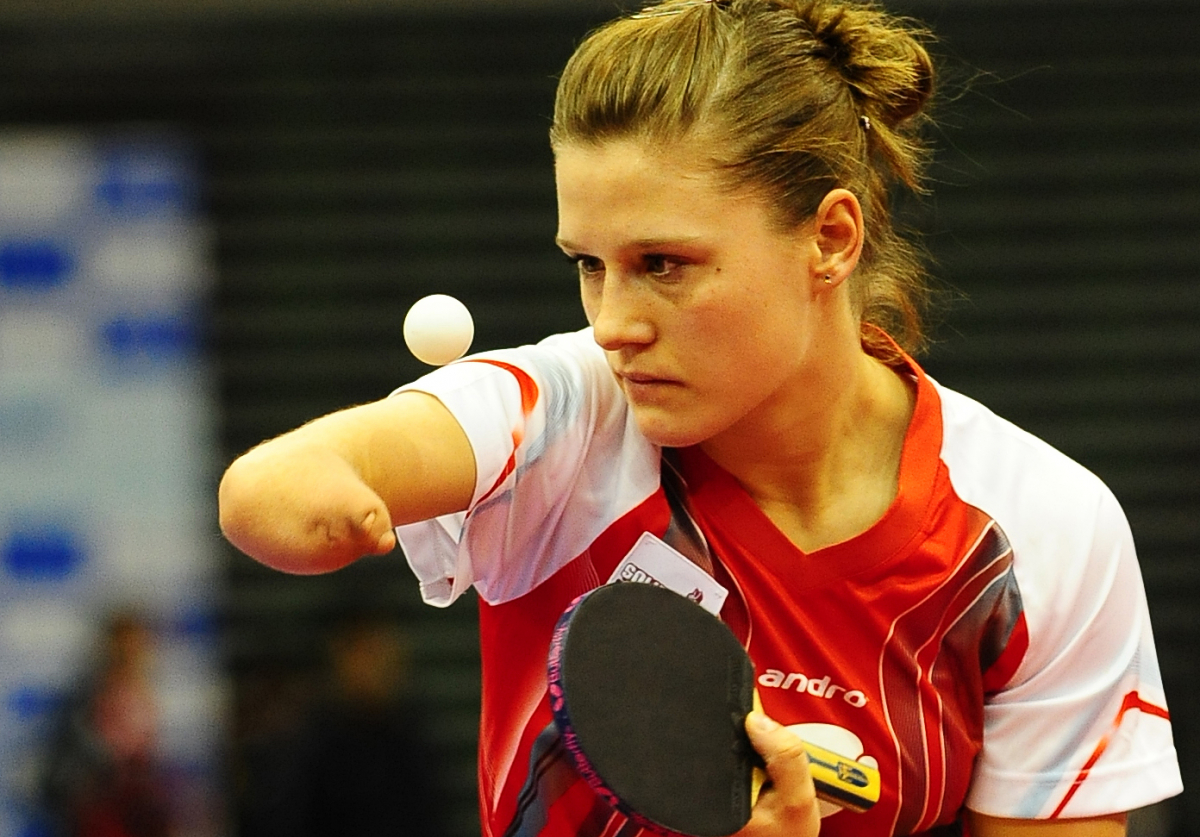 ▲탁구 역사상 장애인 올림픽과 올림픽을 동시에 올라간 선수는 나탈리아 파르티카가 처음이다. (뉴시스)