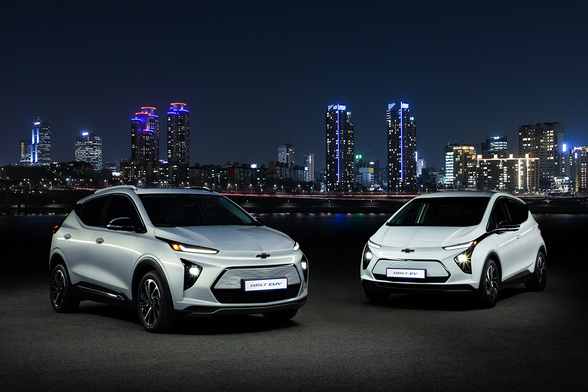 ▲볼트 EUV & 볼트 EV  (사진제공=한국지엠)