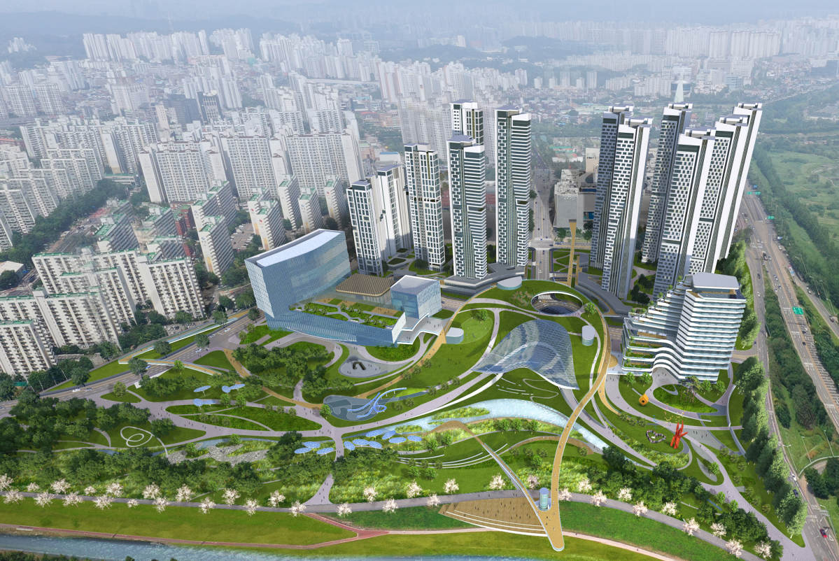 ▲하남 ‘H2 프로젝트’ 조감도. (자료제공=롯데건설)