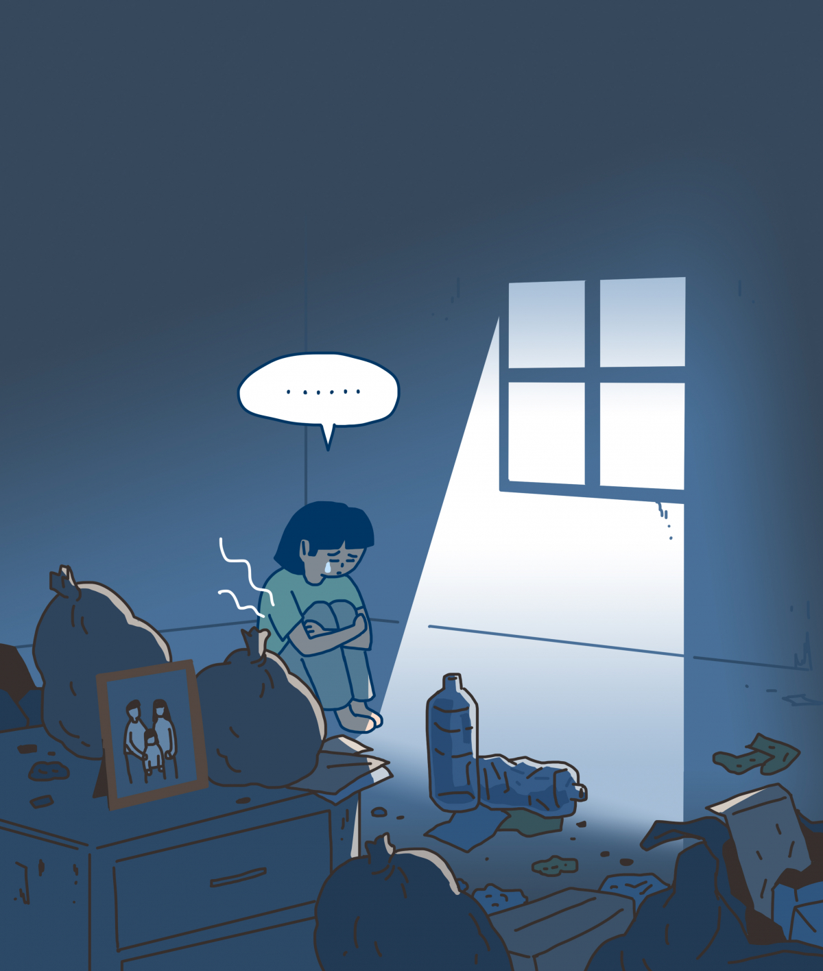 ▲방치된 아이 (게티이미지뱅크)