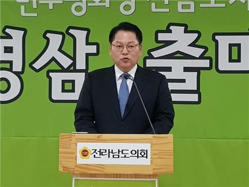 ▲윤석열 대선캠프의 민영삼 국민통합특보.  (연합뉴스)