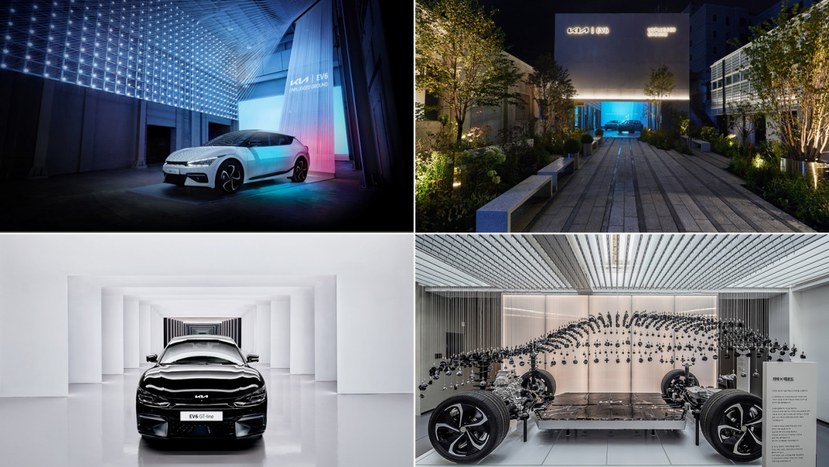 ▲기아가 첫 전용 전기차 EV6 출시에 맞춰 복합 체험공간을 서울 성수동에 열었다. (사진제공=기아)
