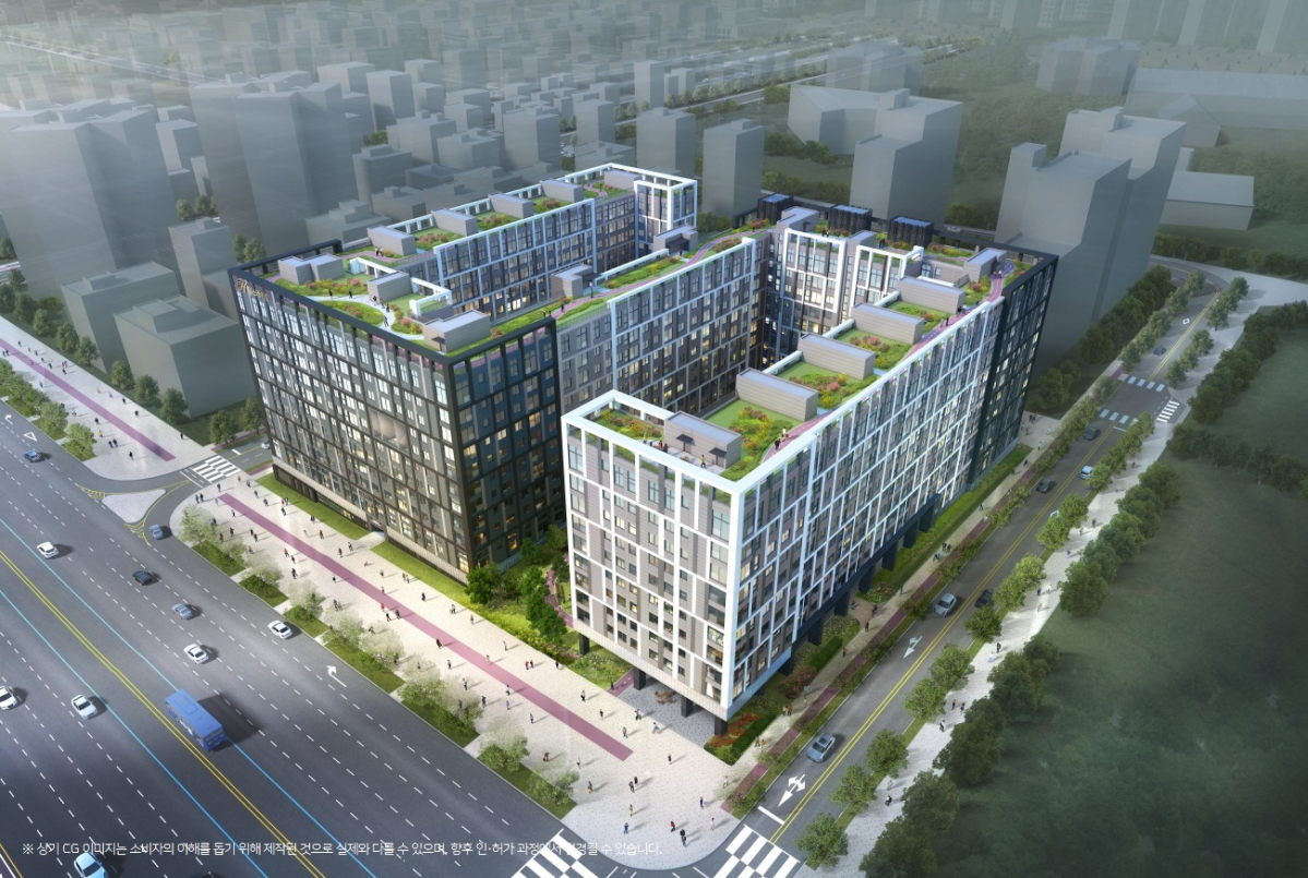 ▲'힐스테이트 도안 퍼스트' 조감도 (자료제공=현대건설)