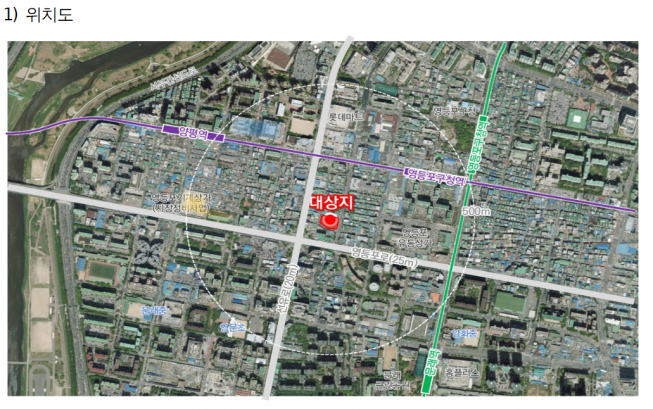 ▲서울시 ‘영등포구 양평동1가 도시재생 인정사업’ 위치도. (자료제공=서울시)