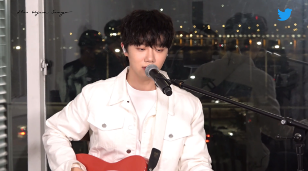 ▲하현상(사진 = ‘트위터 블루룸 라이브’)