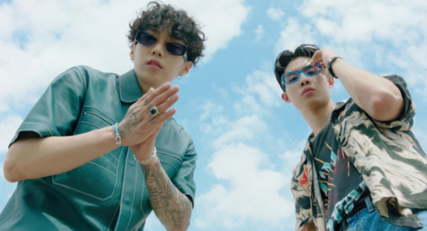 ▲박재범, JMIN(사진 = 하이어뮤직 제공)