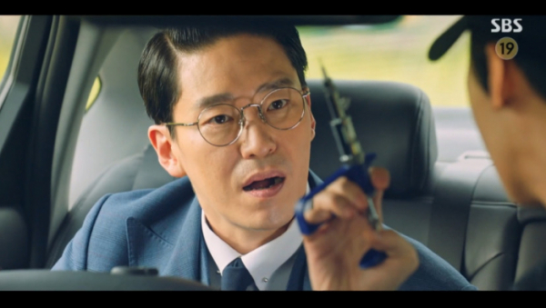 ▲'펜트하우스 시즌3' 주단태(사진=SBS 방송화면 캡처)