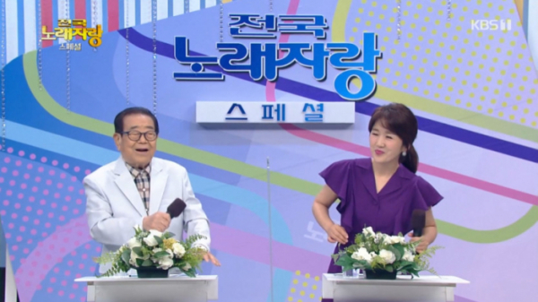 ▲'전국노래자랑' 송해(사진=KBS1 '전국노래자랑' 방송화면 캡처)