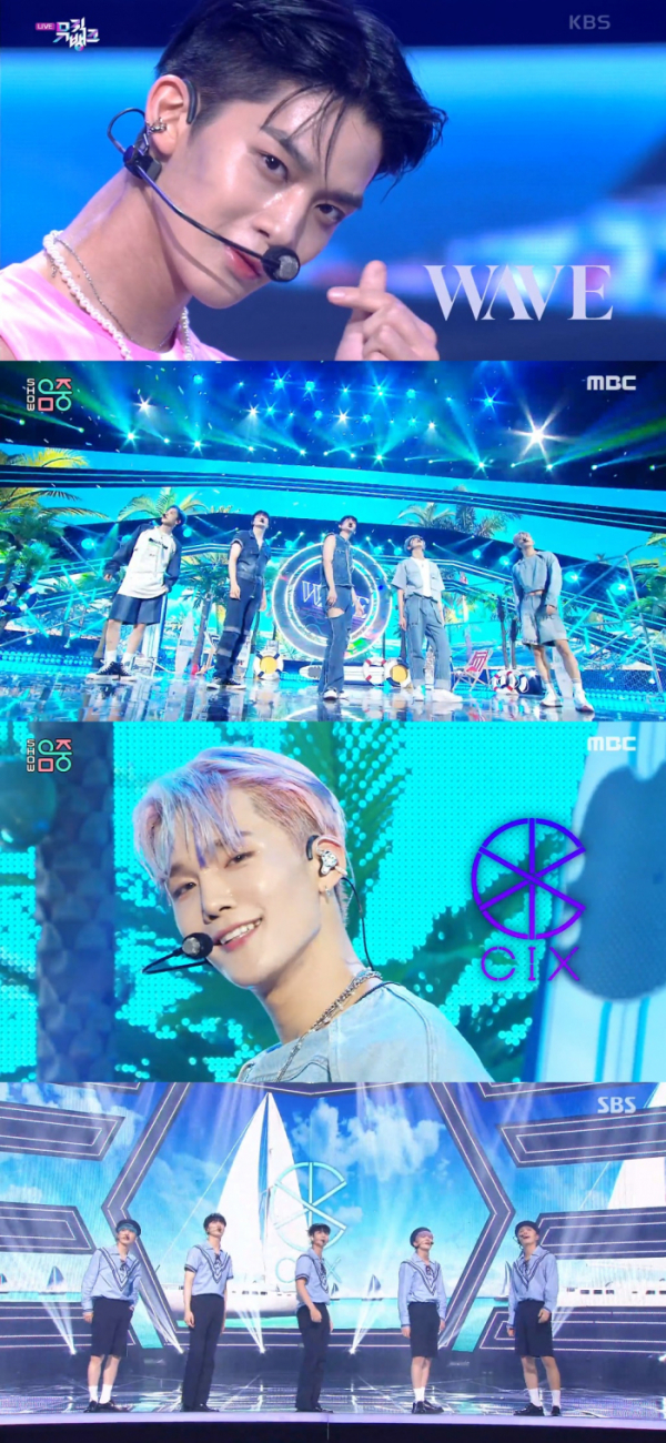 ▲CIX(사진제공=각 방송사)