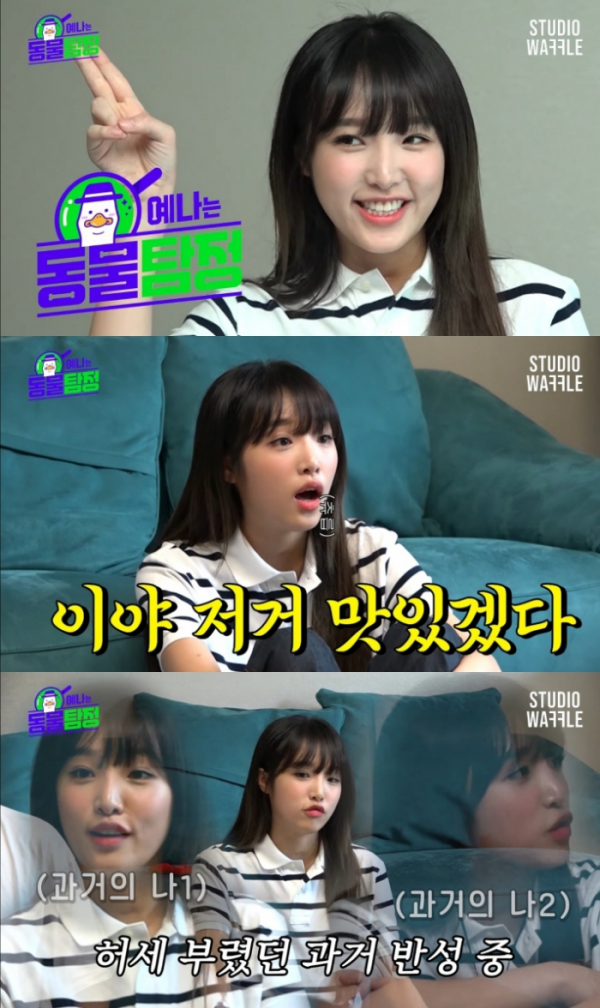 ▲최예나(사진 = 스튜디오 와플 '예나는 동물탐정' 화면 캡처)