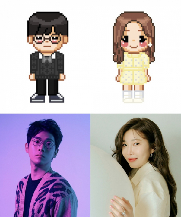 ▲매드클라운X이해리(사진 = 싸이월드제트, 슈퍼맨씨엔엠, 세임사이드컴퍼니, 웨이크원 제공)