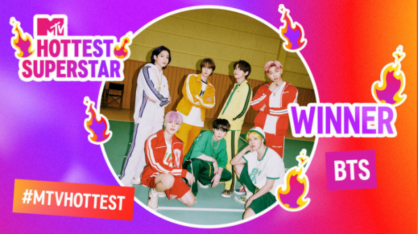 ▲방탄소년단(사진=영국 MTV)