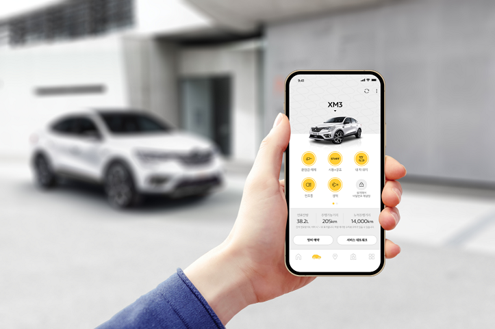 ▲르노삼성 이지커넥트  (사진제공=르노삼성)