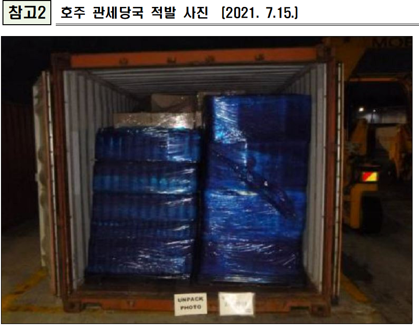 ▲관세청은 2019년부터 지난 달까지 외국세관들과 정보 공조를 통해 국내외에서 약 110억 원 어치의 밀수 담배 354만갑을 적발했다고 14일 밝혔다. (사진제공=국세청)