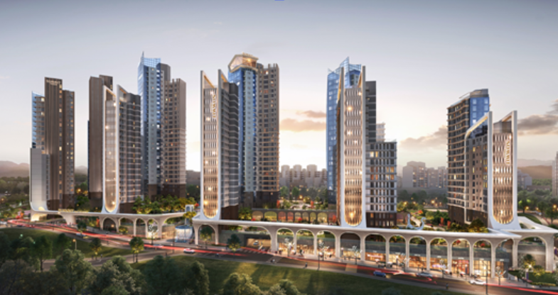 ▲대우건설이 노량진5구역에 제안한 ‘써밋 더 트레시아’ 조감도. (자료 제공=대우건설 )