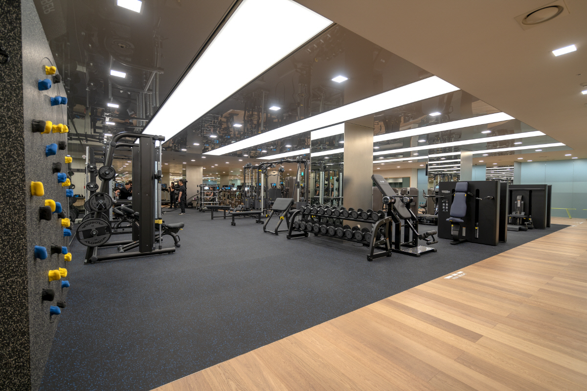 ▲현대카드 직원 편의공간 ‘더 피트’