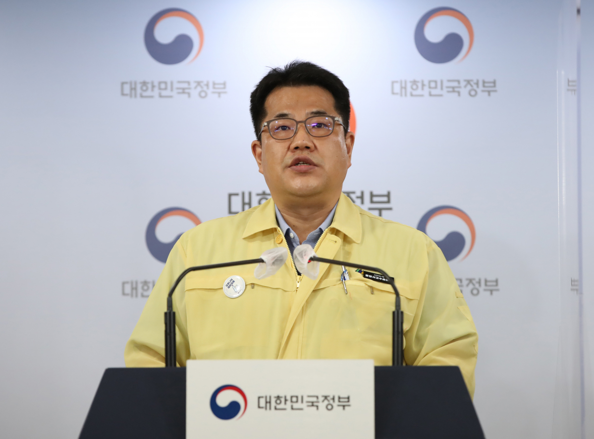 ▲손영래 보건복지부 대변인(중앙사고수습본부 사회전략반장) (뉴시스)