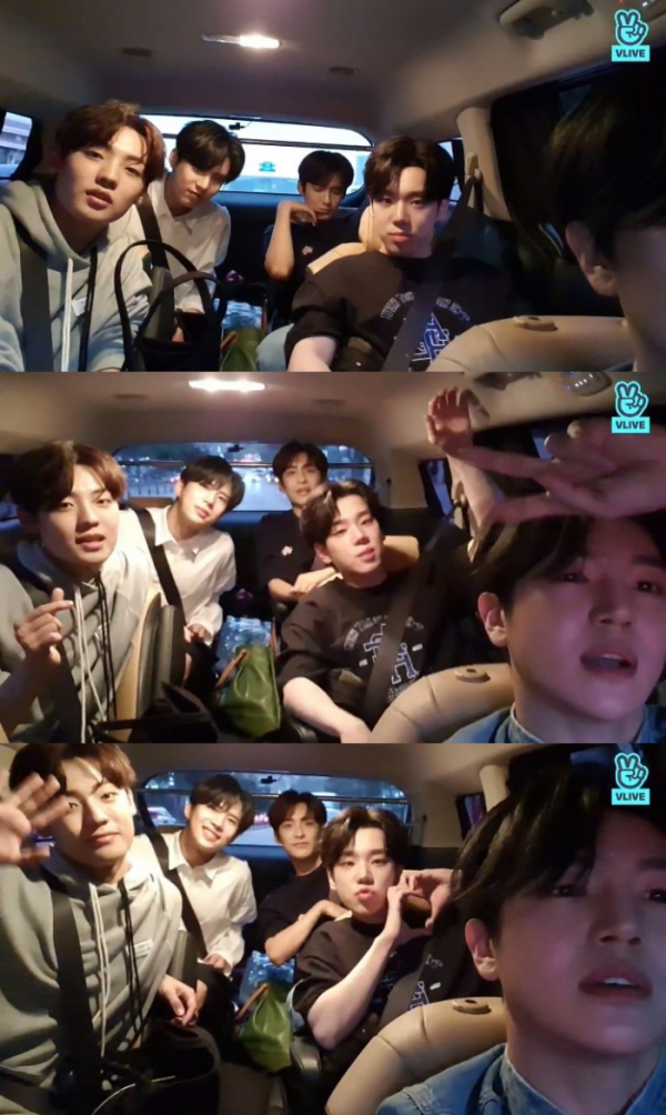 ▲에이스(사진=네이버 V LIVE 방송 화면 캡처)