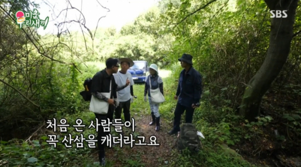 ▲미우새 산삼(사진=SBS 방송화면 캡처)