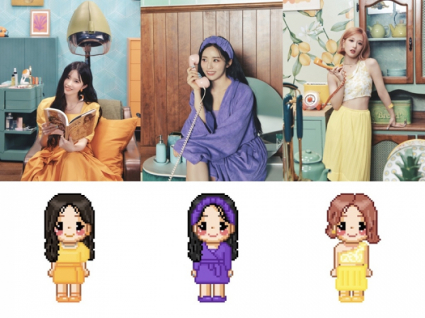 ▲프로미스나인(사진 = 싸이월드제트, 슈퍼맨씨엔엠, 플레디스 엔터테인먼트 제공)