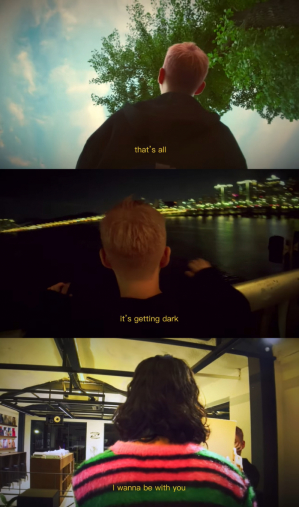 ▲썸데프 '사랑이었나봐 ' MV 캡처(사진제공=코드쉐어)