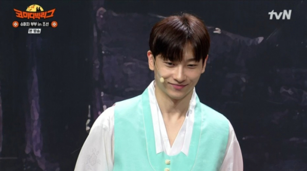 ▲민찬기 '코미디빅리그'(사진=tvN 방송화면 캡처)