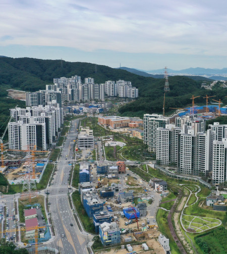 ▲지난 16일 경기도 성남시 판교대장 도시개발사업구역 모습. (연합뉴스)