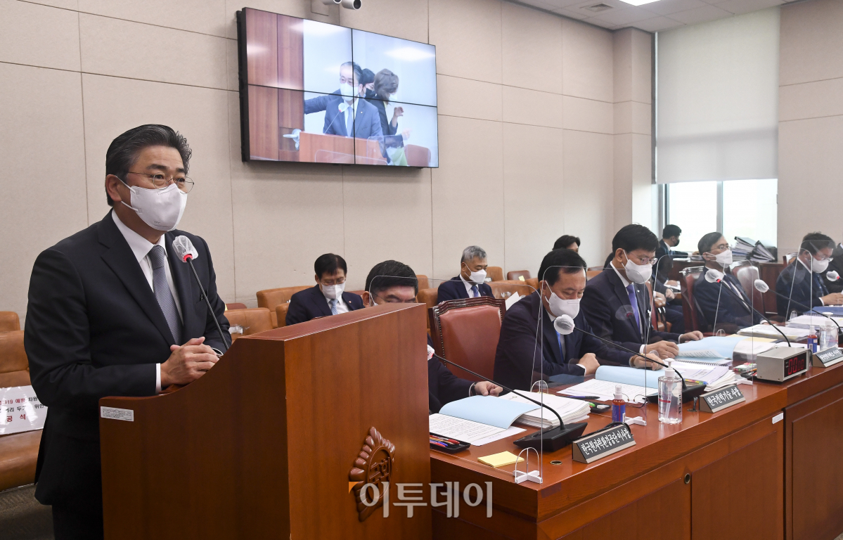 ▲정승일 한국전력 사장. (이투데이DB)