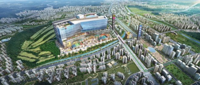 ▲‘동탄역 그란비아스타’ 상가 조감도.