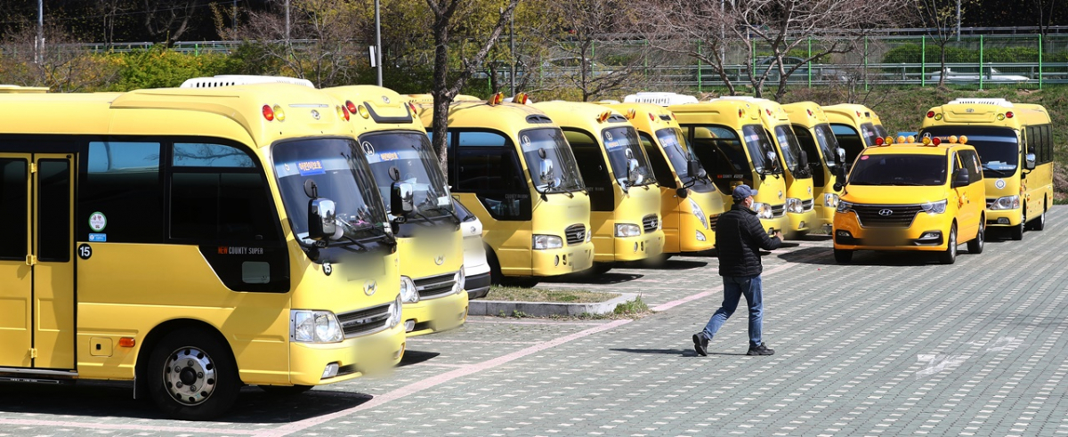 ▲어린이집 통학챠량. (뉴시스)