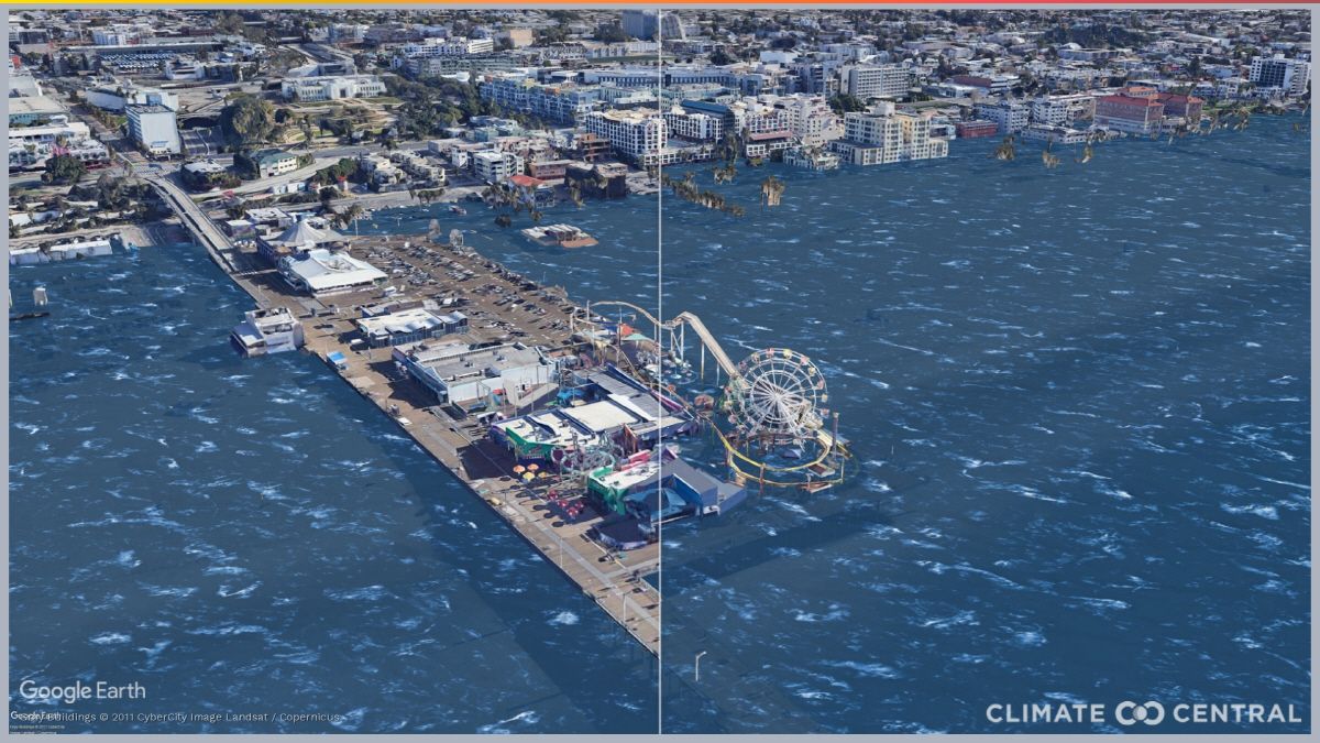 ▲미국 캘리포니아 산타모니카. 출처 기후중심