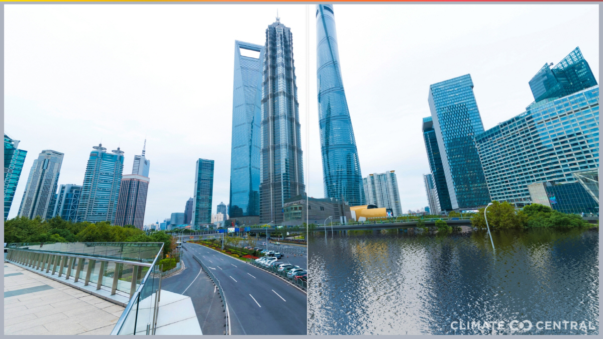 ▲중국 상하이. 출처 기후중심