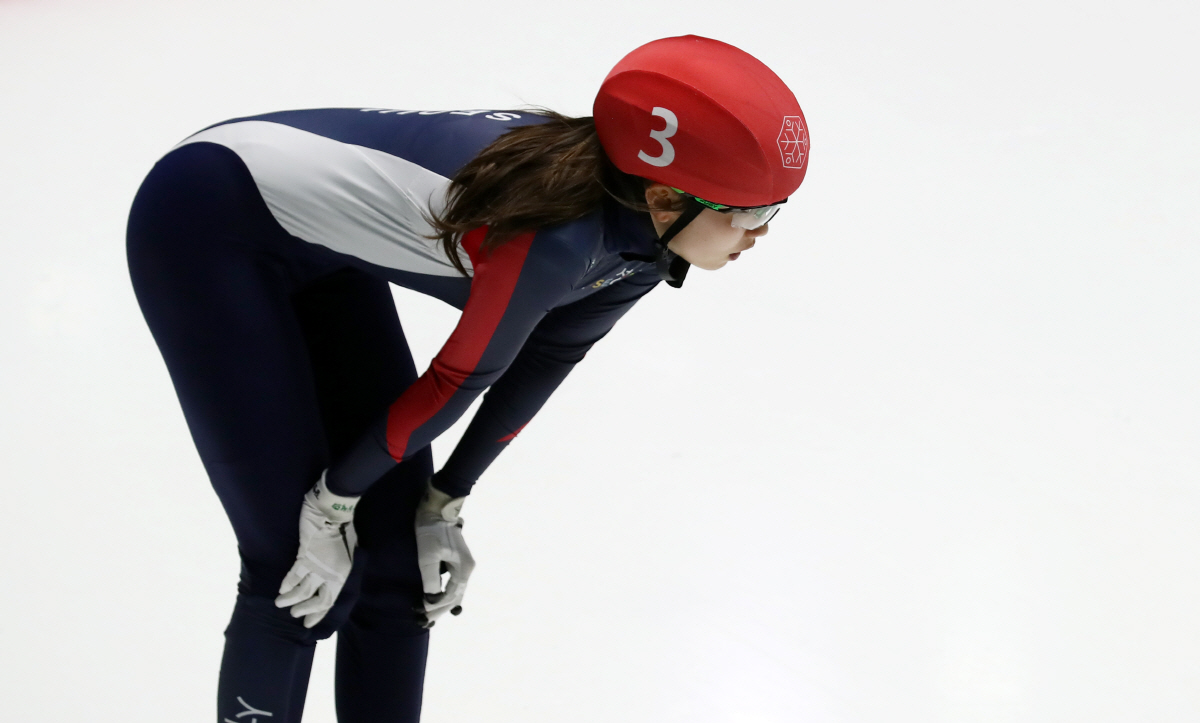 ▲쇼트트랙 월드컵 국가대표팀에서 제외된 심석희. (뉴시스)
