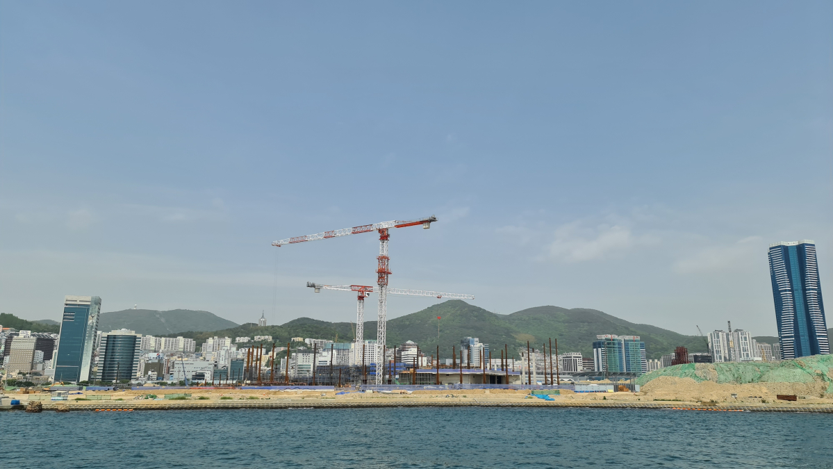 ▲부산 북항 재개발 공사현장. (연합뉴스)