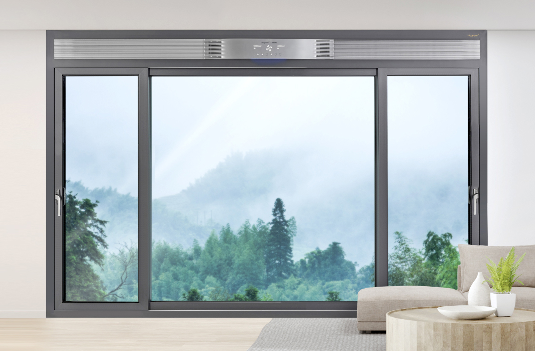 ▲금호석유화학 휴그린 자동환기창 Pro 제품 (사진제공=금호석유화학)