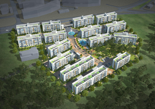 ▲제주 함덕 공동주택 조감도 (자료 = 대우조선해양건설)