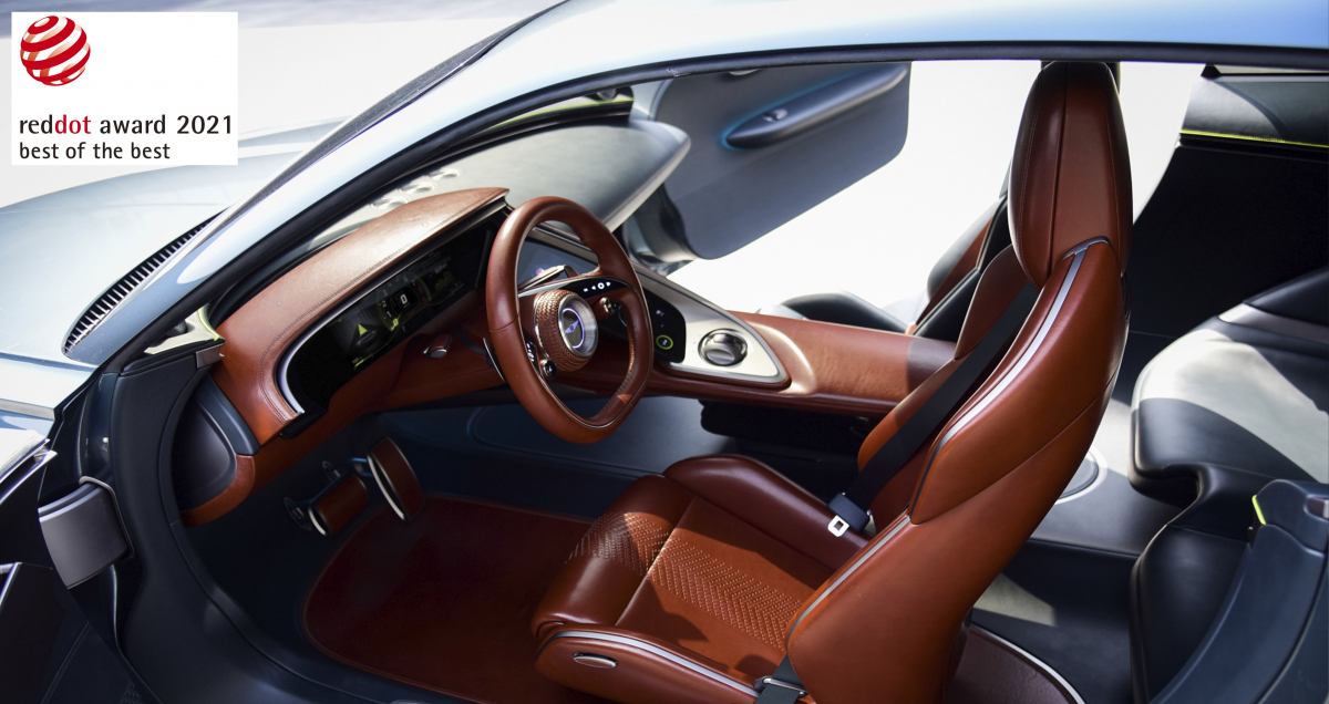 ▲제네시스 엑스가 레드닷 디자인 콘셉트 최우수상을 받았다.  (사진제공=제네시스)