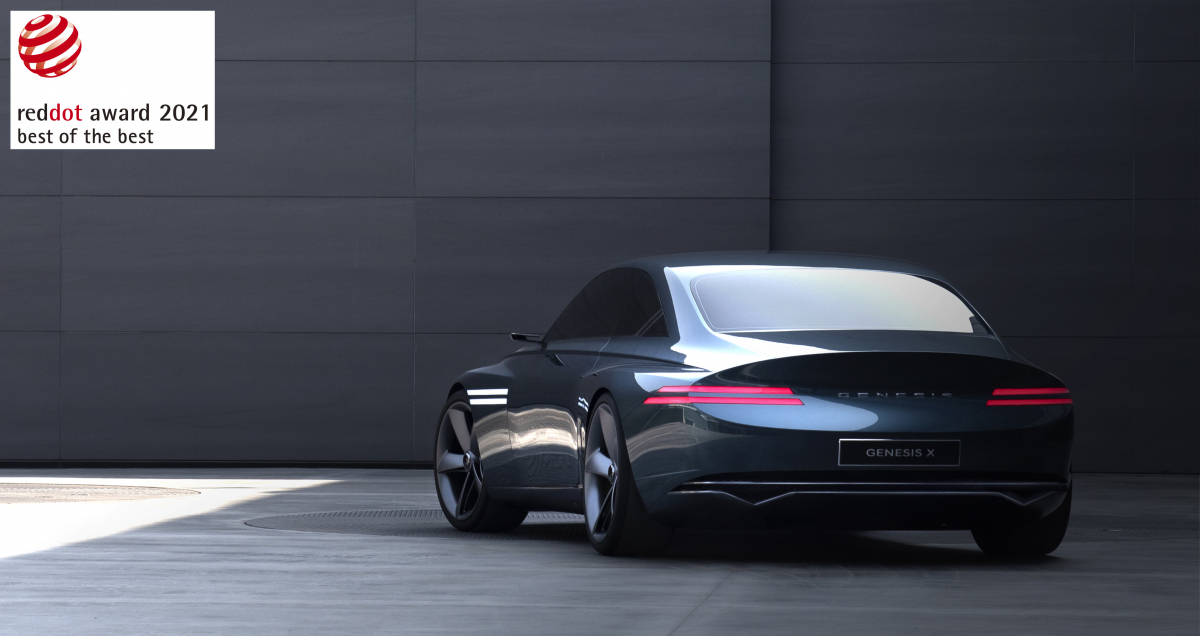 ▲제네시스 엑스가 레드닷 디자인 콘셉트 최우수상을 받았다.  (사진제공=제네시스)