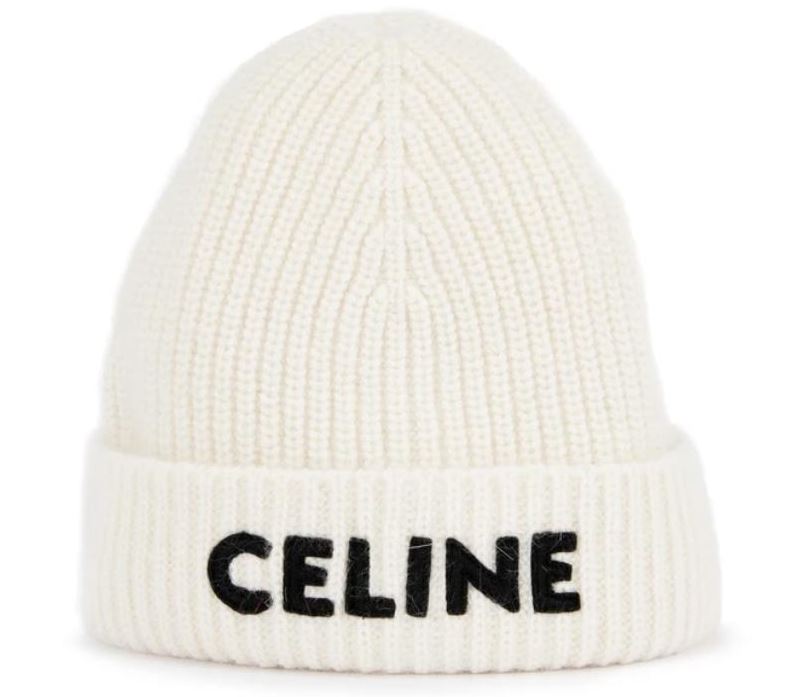 ▲셀린느 21FW 로고 니트 울 비니 (사진제공=머스트잇)