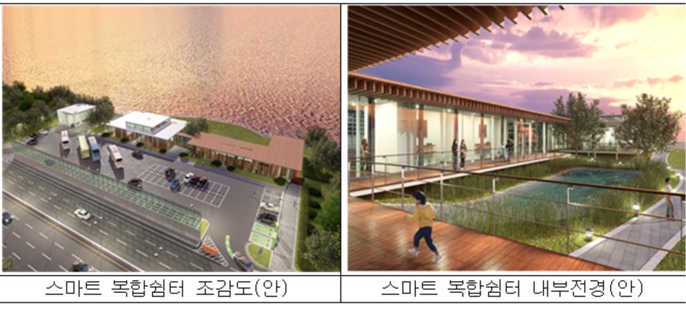 ▲스마트 복합쉼터 사업 개요. (자료제공=국토교통부)