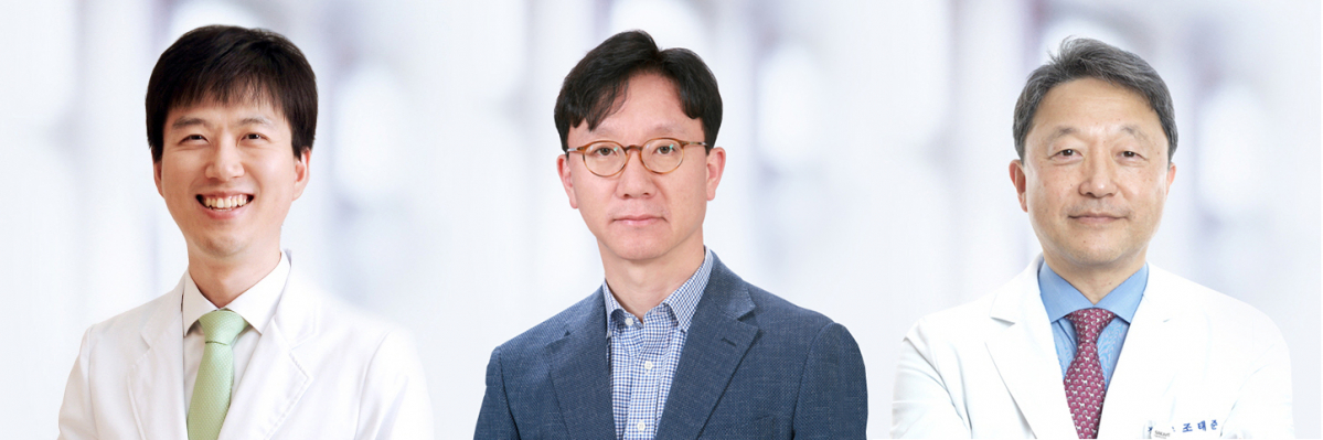 ▲신창호(왼쪽부터), 유원준, 조태준 서울대병원 소아정형외과 교수 (제공=서울대병원)