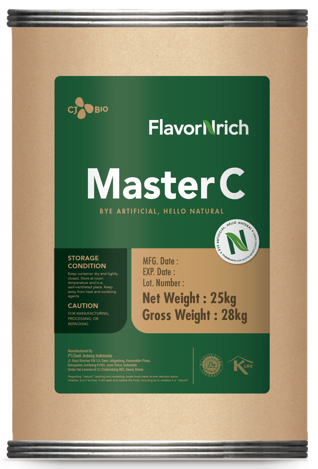 ▲'플레이버엔리치' 비건 시스테인 제품 (CJ제일제당)