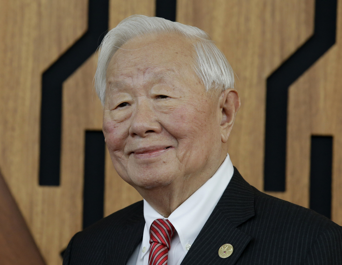 ▲장중머우 전 TSMC 회장. AP뉴시스