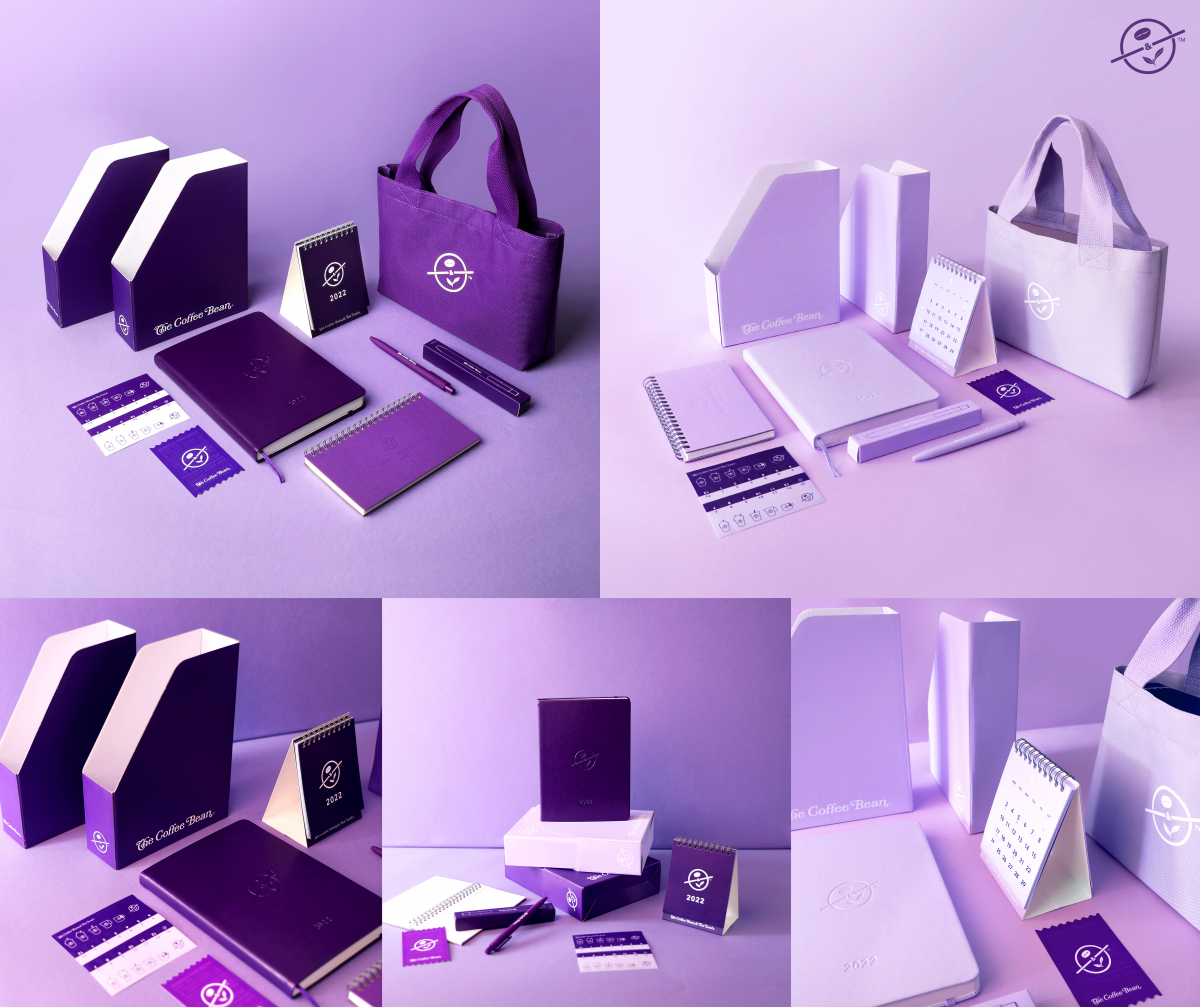 ▲2022 플래너 세트. (커피빈)