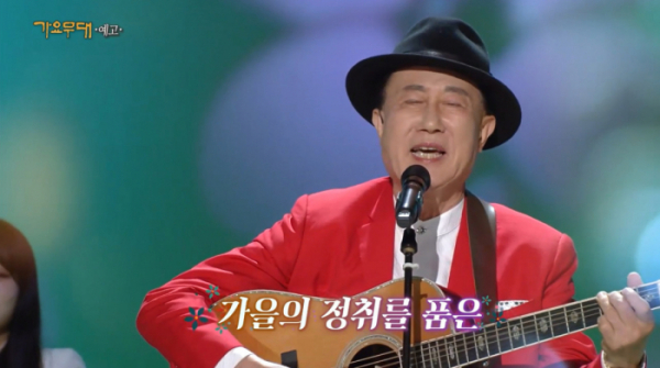 ▲'가요무대' 서수남(사진제공=KBS1)