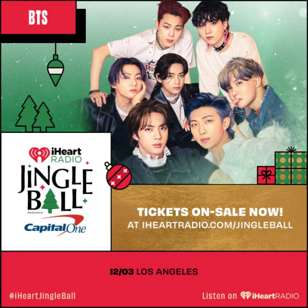 ▲방탄소년단(사진제공= iHeartRadio's KIIS FM Jingle Ball)