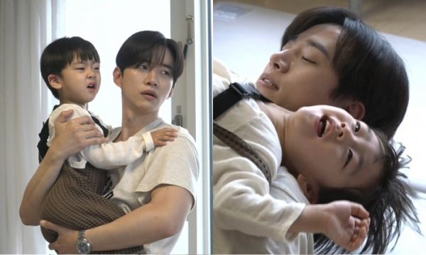 ▲2pm 준호 조카 우진(사진제공=MBC)