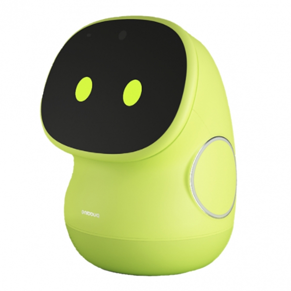 ▲AI스피커 겸용 로봇 ‘다솜이’는  영상통화, 응급알림 서비스를 지원한다. (원더풀플랫폼)