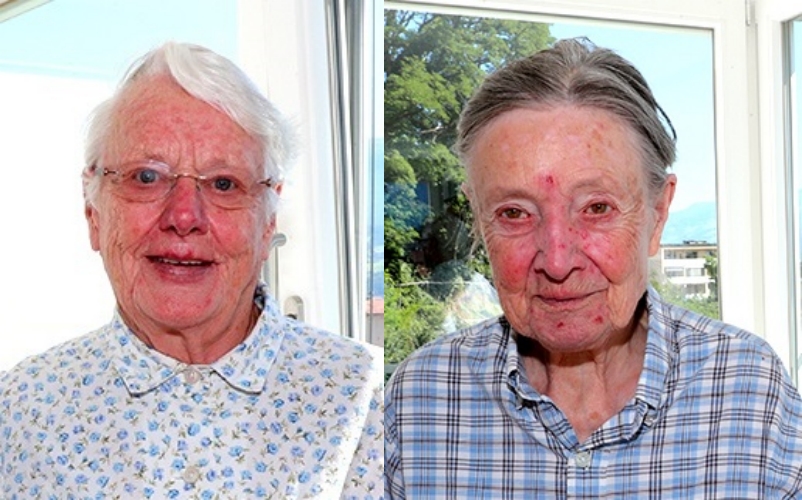 ▲마리안느 스퇴거(왼쪽)와 마가렛 피사렉 (사진제공=대한간호협회)