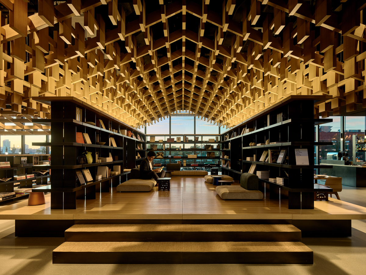 ▲'제네시스 하우스 뉴욕' 2층에 위치한 '티 파빌리온' (사진제공=제네시스)